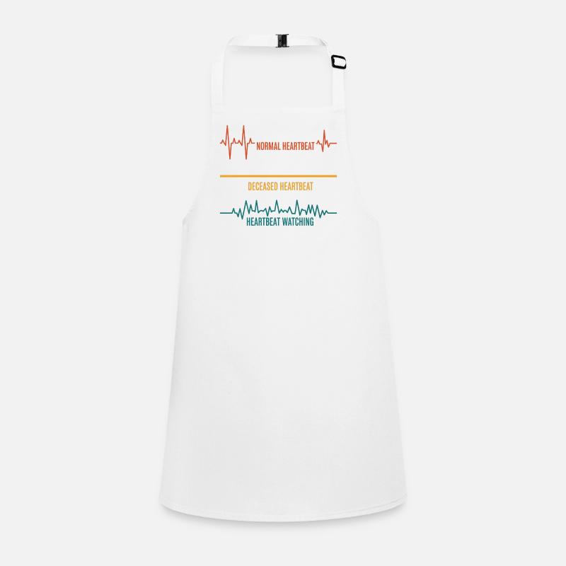 Heartbeat Variations Pressure Children's Apron