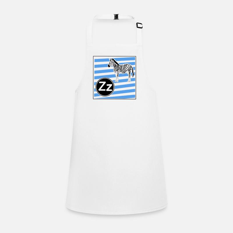 Z for Zebra Children's Apron