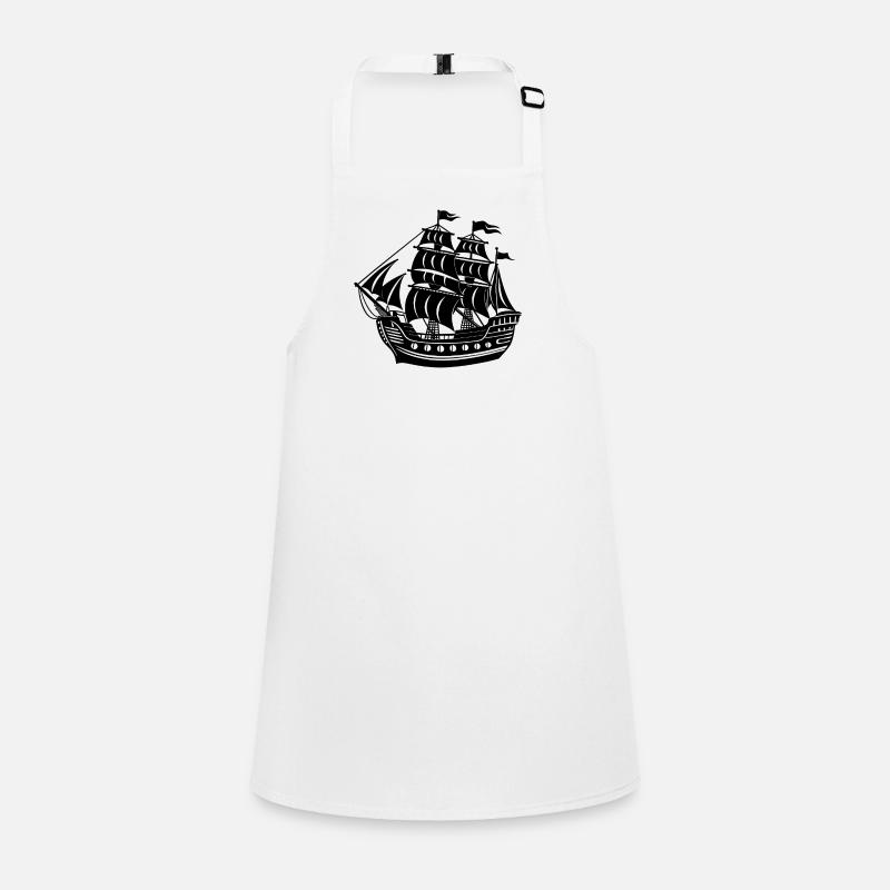 Pirate ship Children's Apron