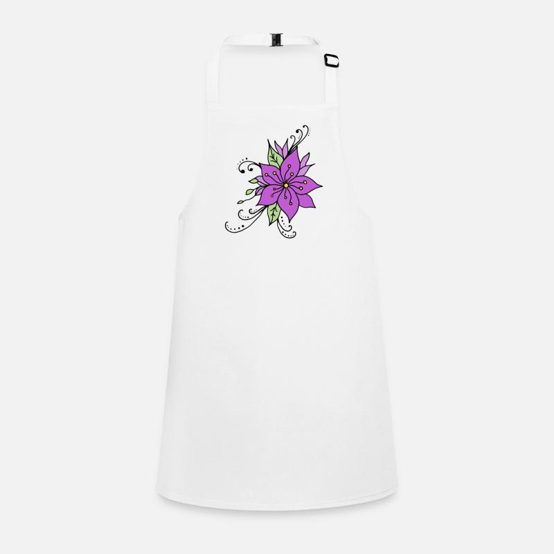 Hibiskusblüte Schürze für Kinder
