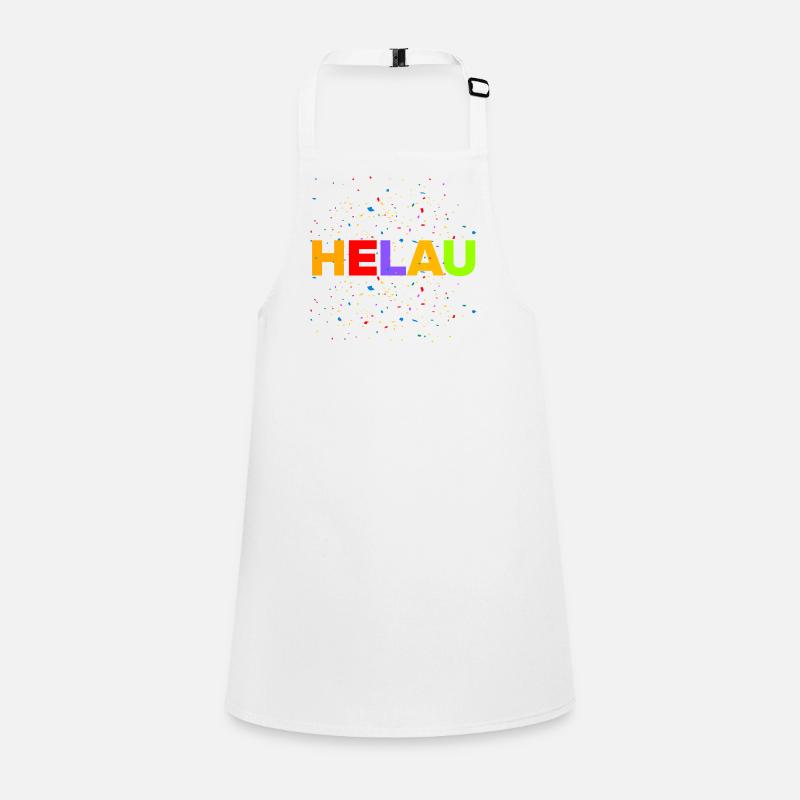 HELAU, CONFETTI EXPLOSION! Children's Apron