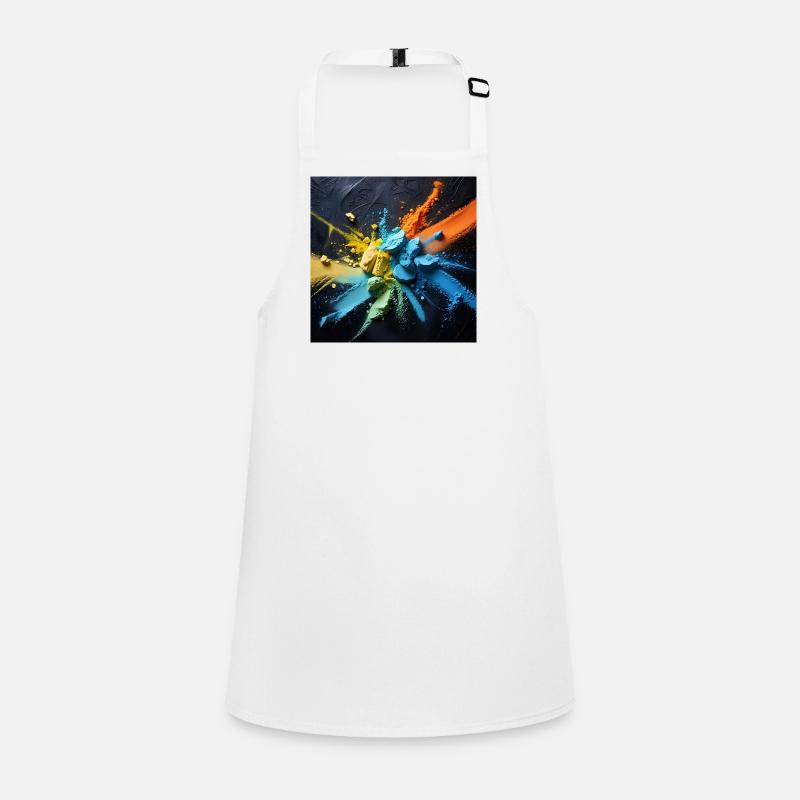 Rainbow dust explosion Children's Apron