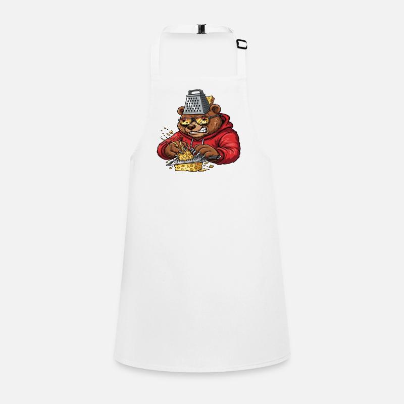 Grater Bear Cheese Crusher Children's Apron