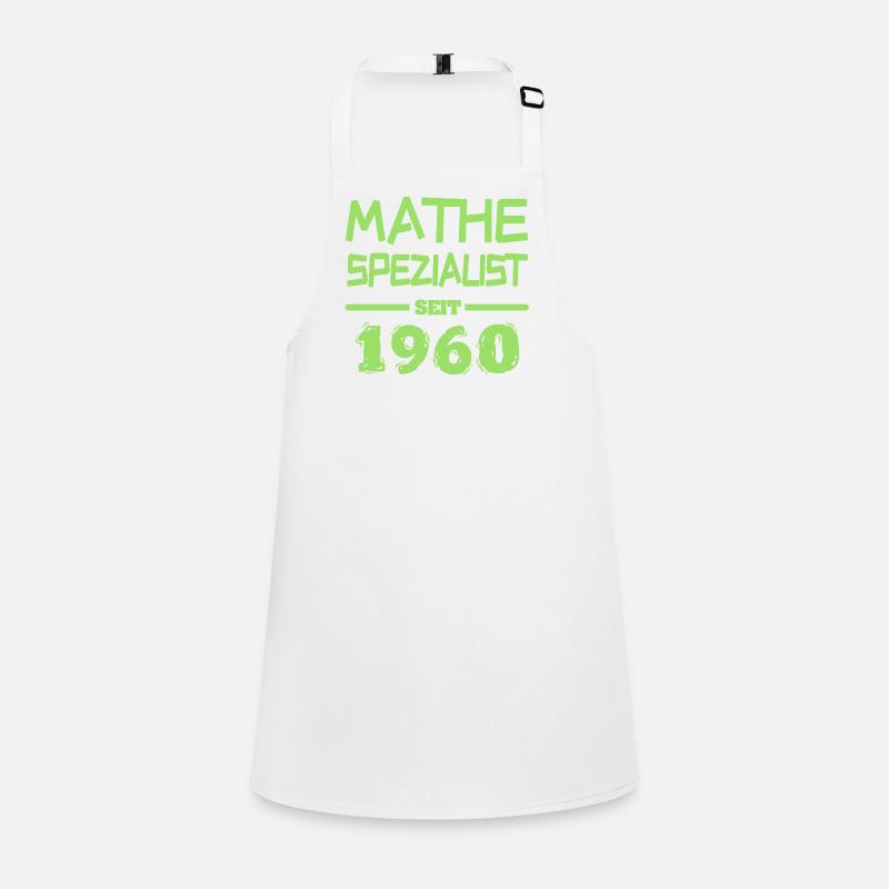 Mathe 1960 Schürze für Kinder