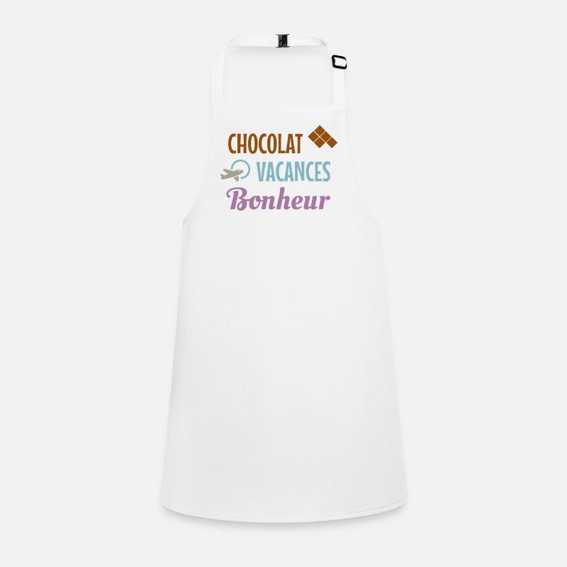 Chocolate Holiday Happiness Children's Apron