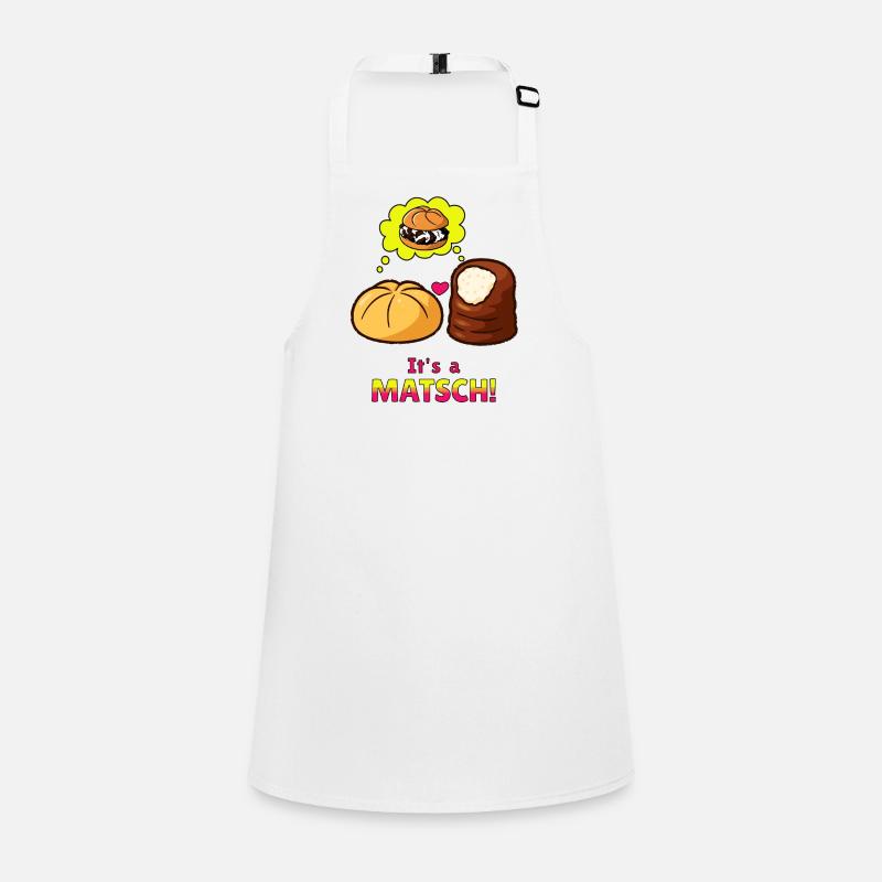 Matschbrötchen in love - it' s a Matsch.  Schürze für Kinder