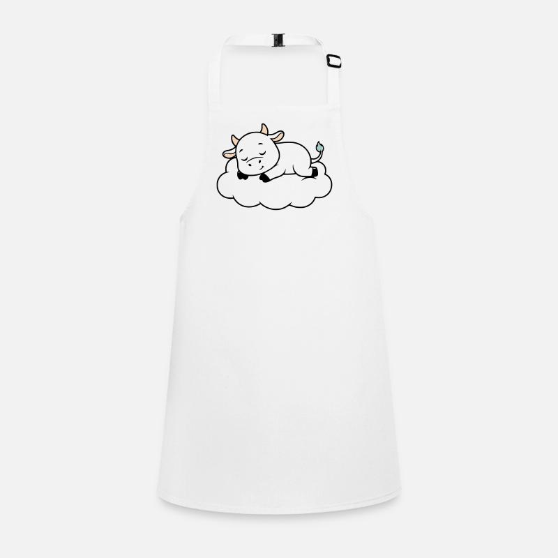 Nuage de Vache endormi Bébé de rêve Tablier Enfant