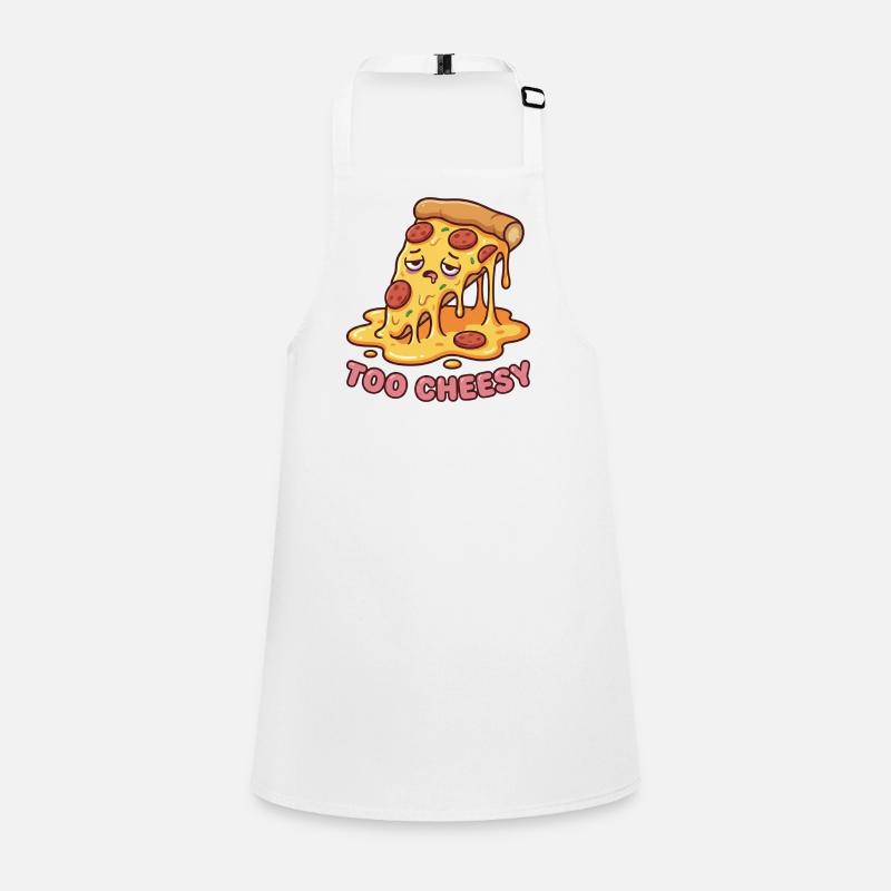 Too Cheesy Pizza Melt Children's Apron