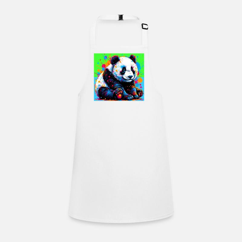 Panda Schürze für Kinder