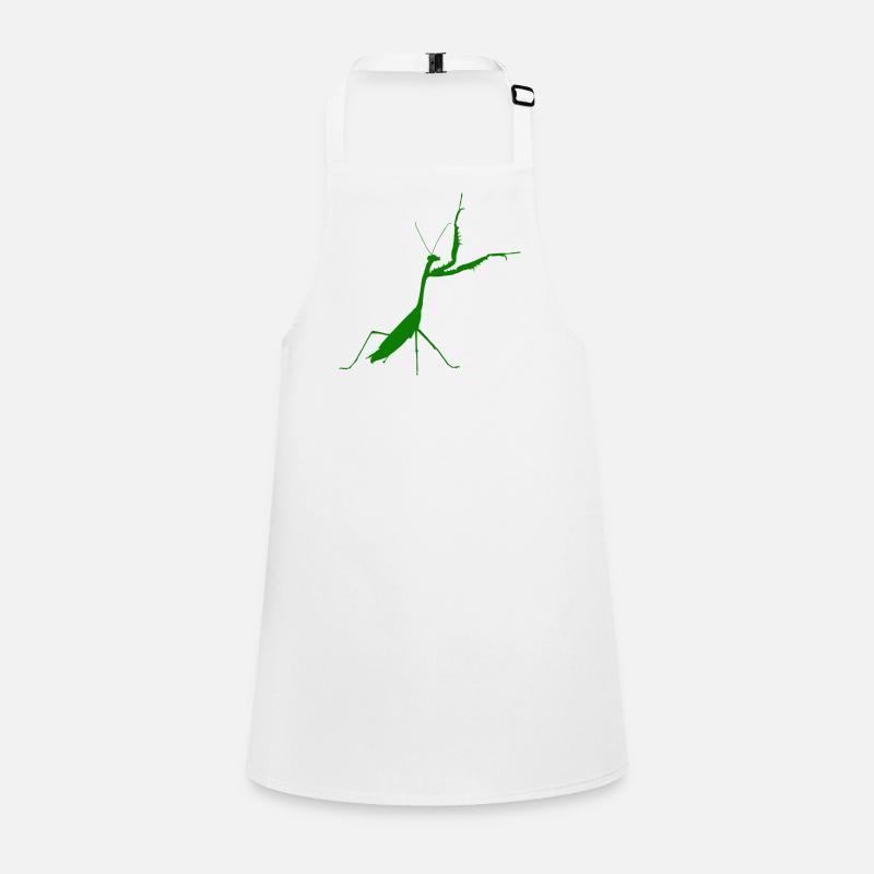 Praying mantis green Children's Apron