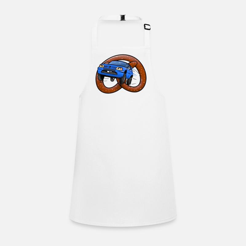Pretzels on wheels Children's Apron