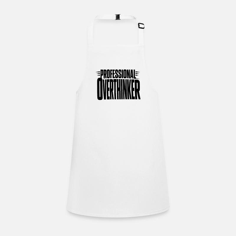 professional Overthinker Bold Children's Apron