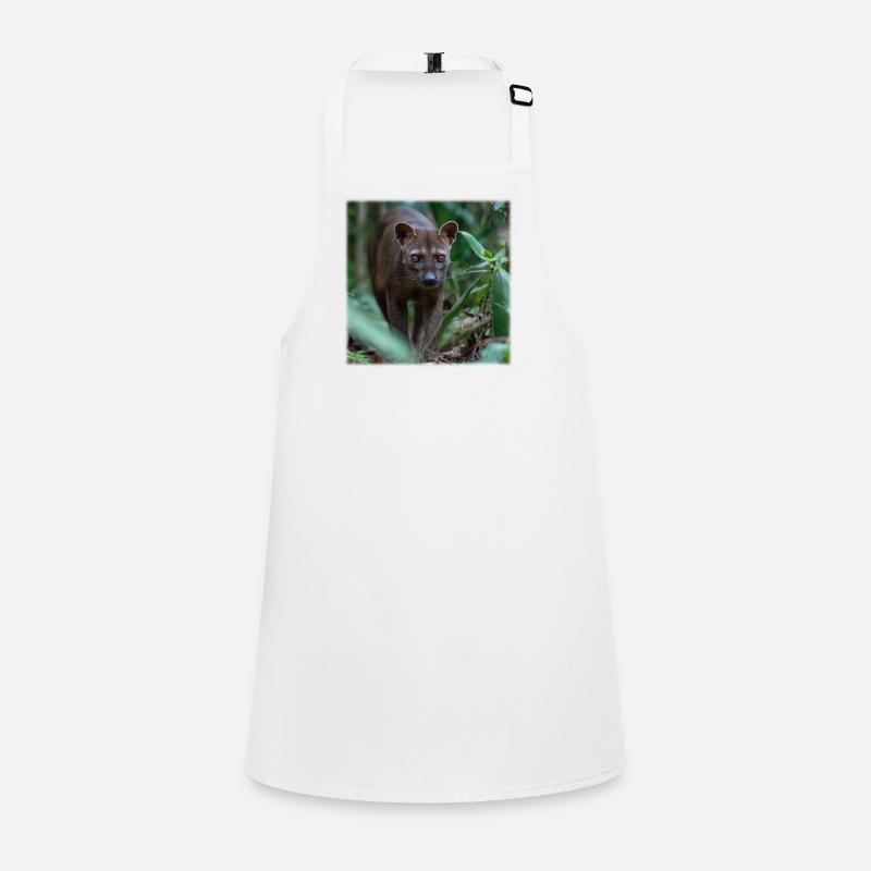Fossa – Silent hunting in the rainforest Children's Apron