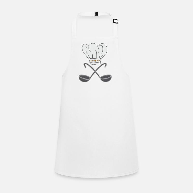 Chef's hat, spoon Children's Apron
