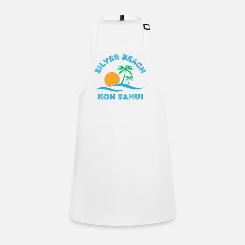 Koh Samui Sunset Palm Waves Children's Apron