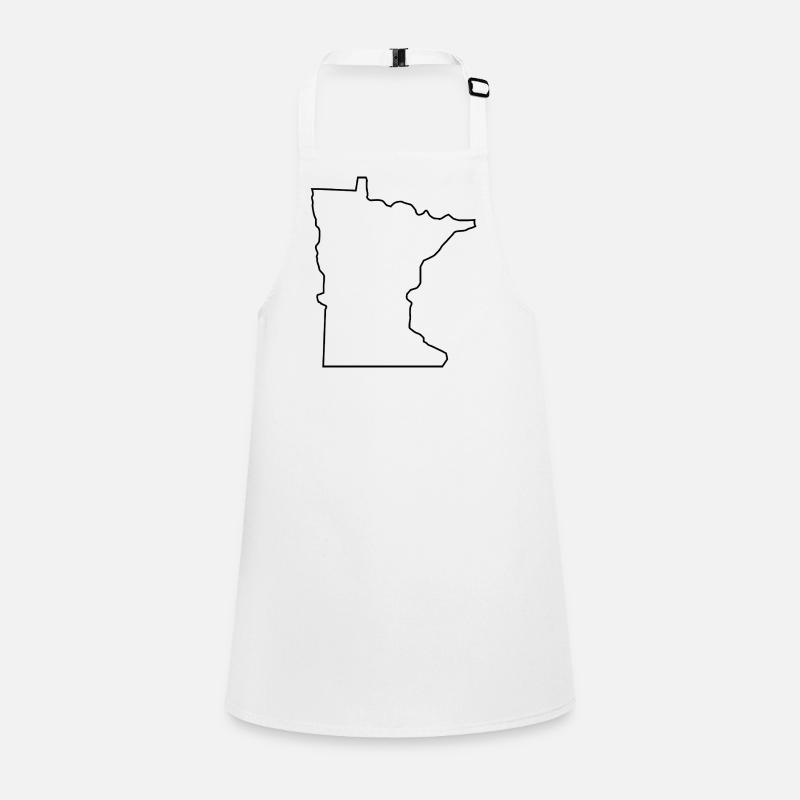 Minnesota map Children's Apron