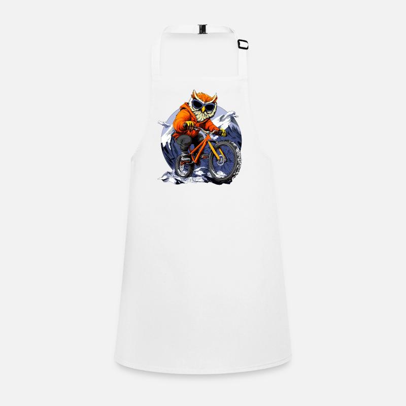 Chouettes cyclistes Tablier Enfant