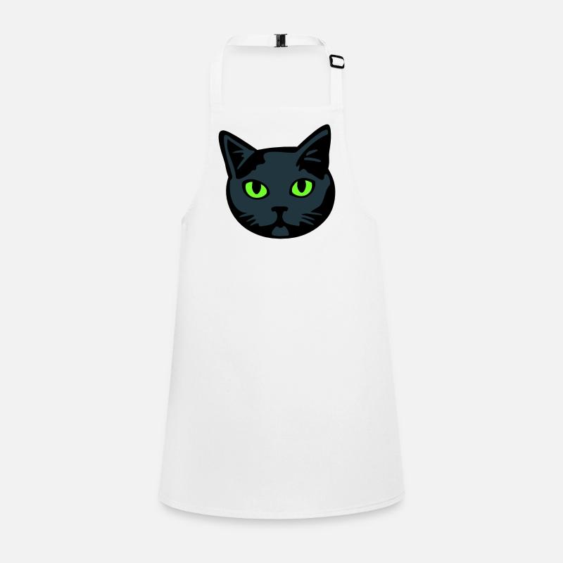 Graue Katze / Kater "Britisch Kurzhaar" Schürze für Kinder