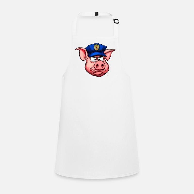 Policeman Pig Children's Apron