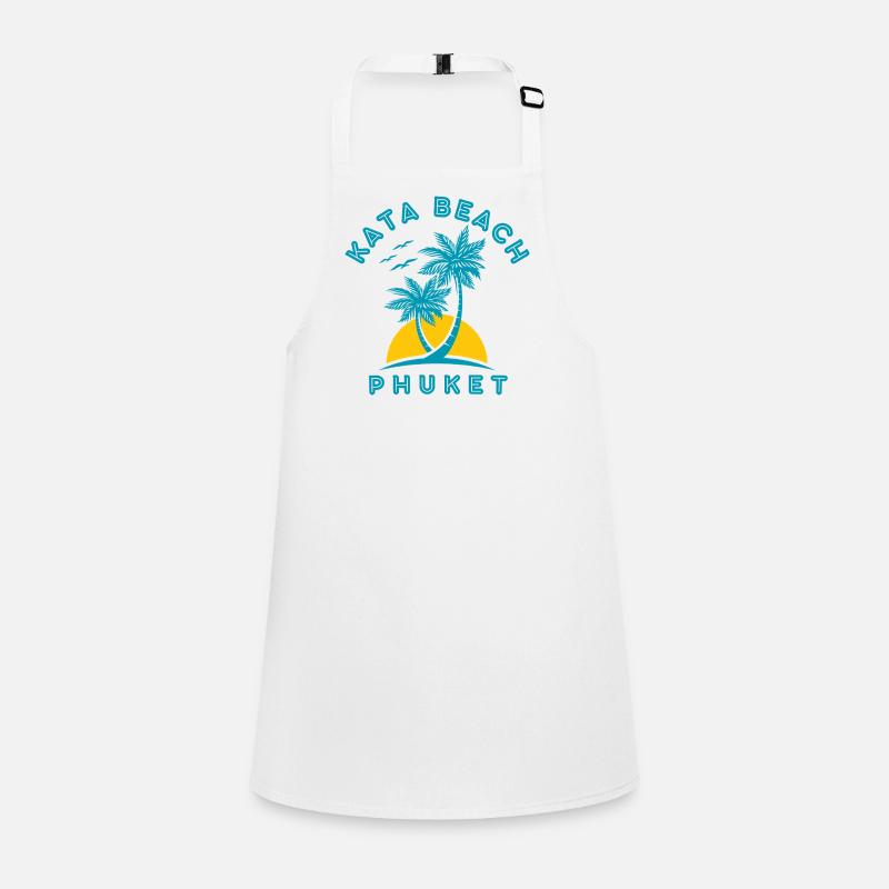 Kata Beach Phuket Palm Sunset Children's Apron