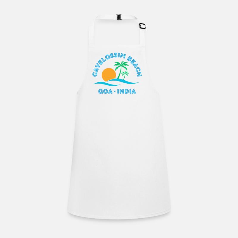 Goa Beach Sunset Palms Children's Apron