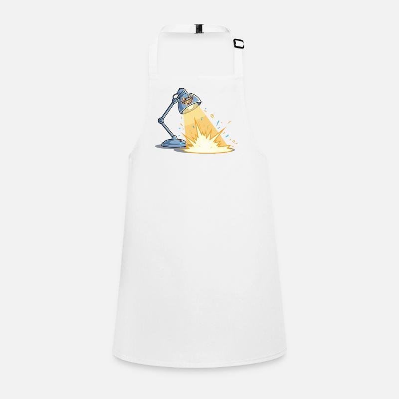Mischievous Blast Lamp Children's Apron