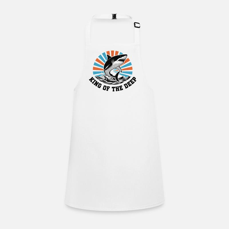 Roi Requin de l’Explosion Profonde Tablier Enfant