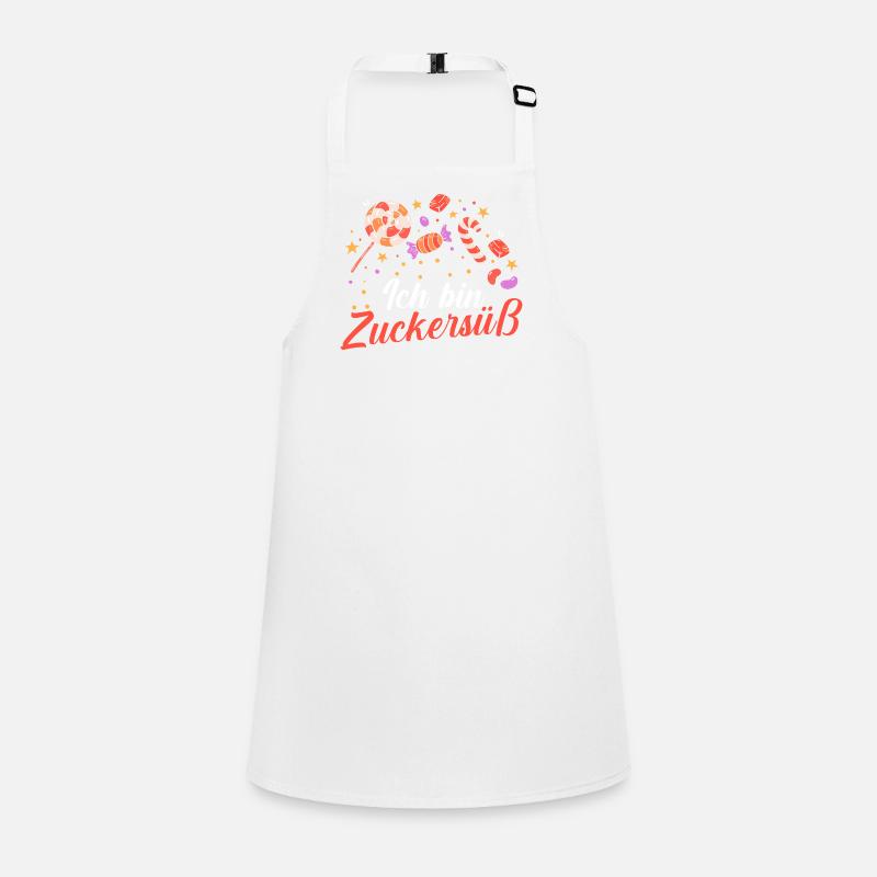 Süschigkeiten Naschkatze Süßes Mädchen Schürze für Kinder