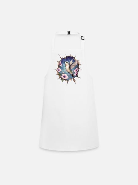 Colibri - Tablier Enfant - blanc - Devant