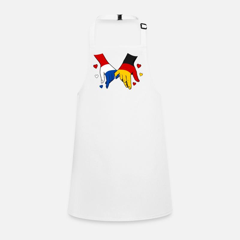 Holland Germany Flag Holding Hands Children's Apron
