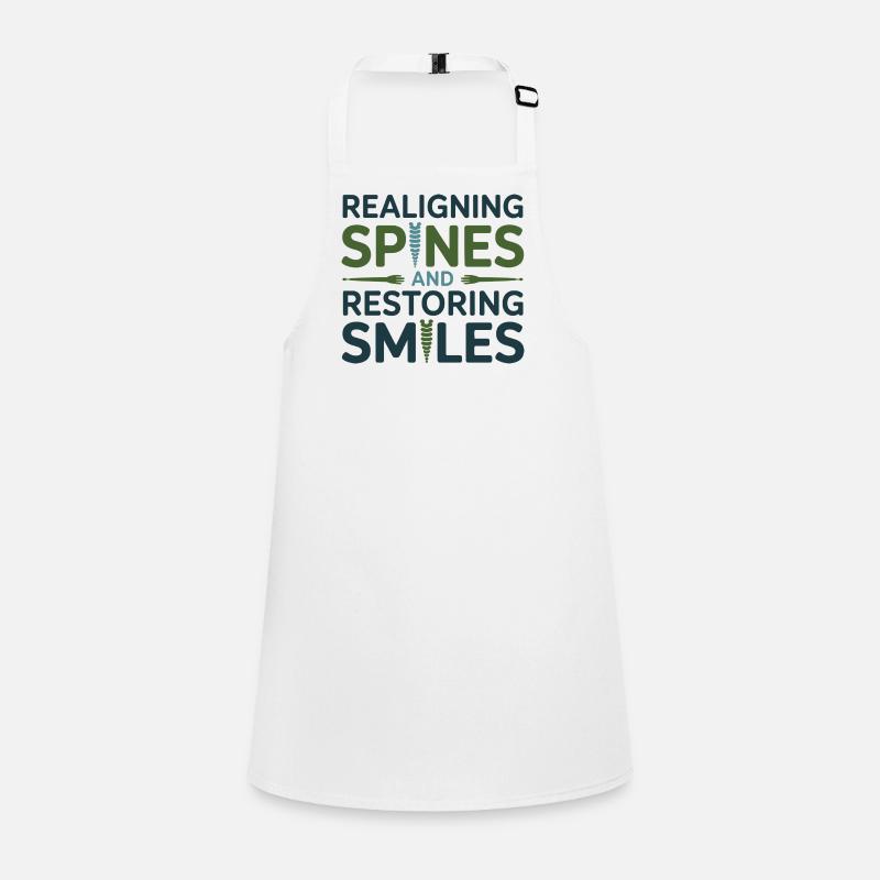 Osteopath Realigning Spines Restoring Smiles  Children's Apron