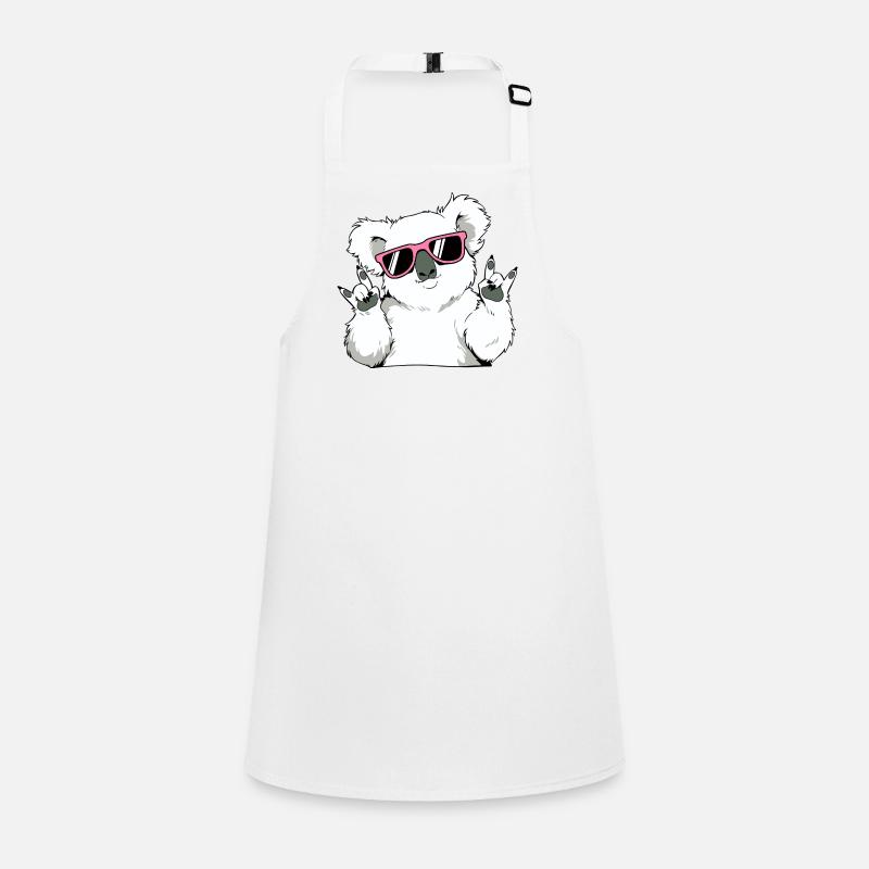 Cool koala with sunglasses Children's Apron