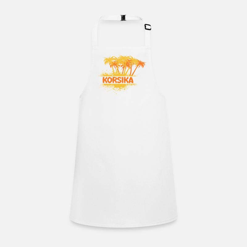 Corsica as a sun Children's Apron