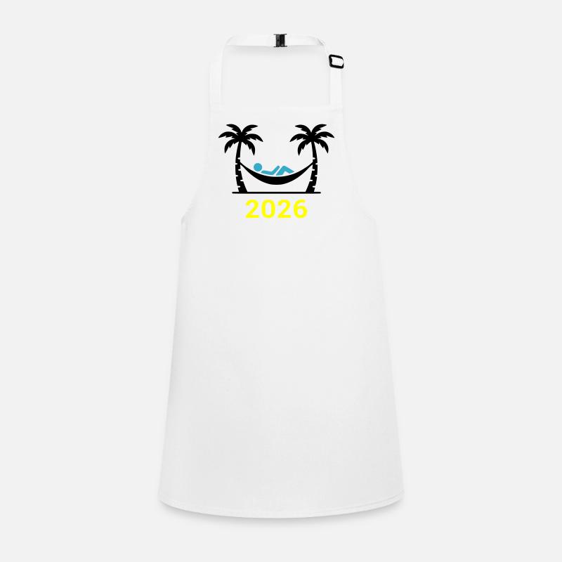 Hammock Palm Trees 2026 Children's Apron