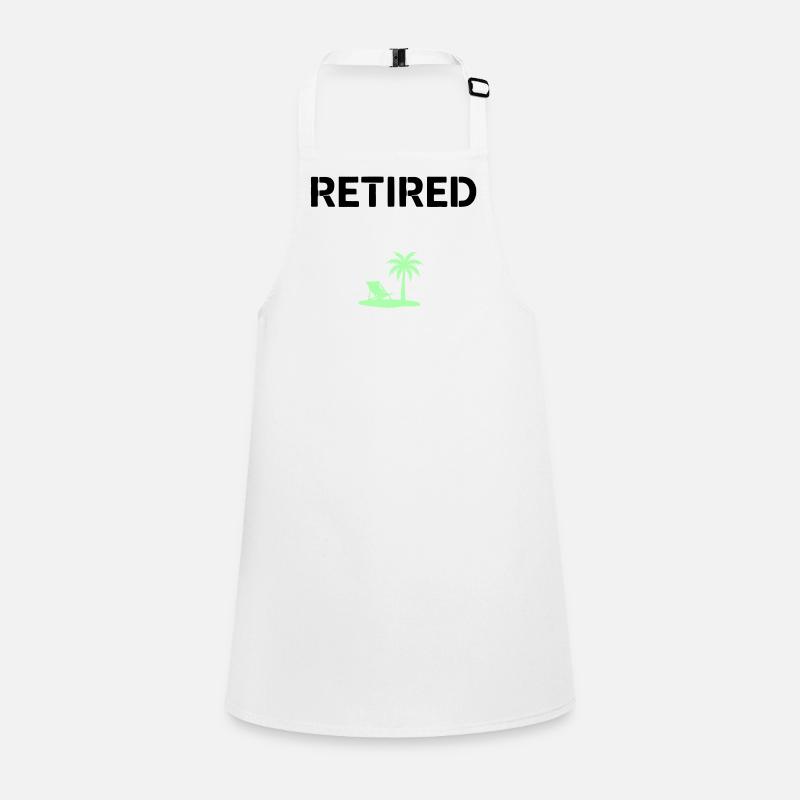 Pension retraite Palm Tree Beach Tablier Enfant