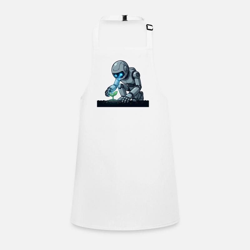 5 Le Robot Botaniste Tablier Enfant