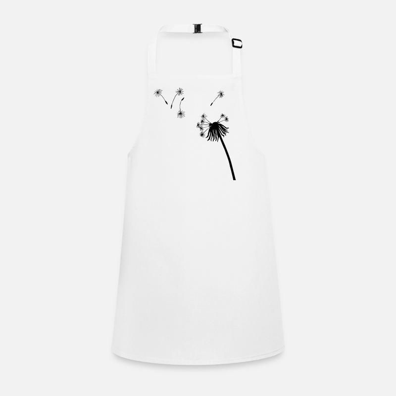 Silhouette Seeding Dandelion Children's Apron