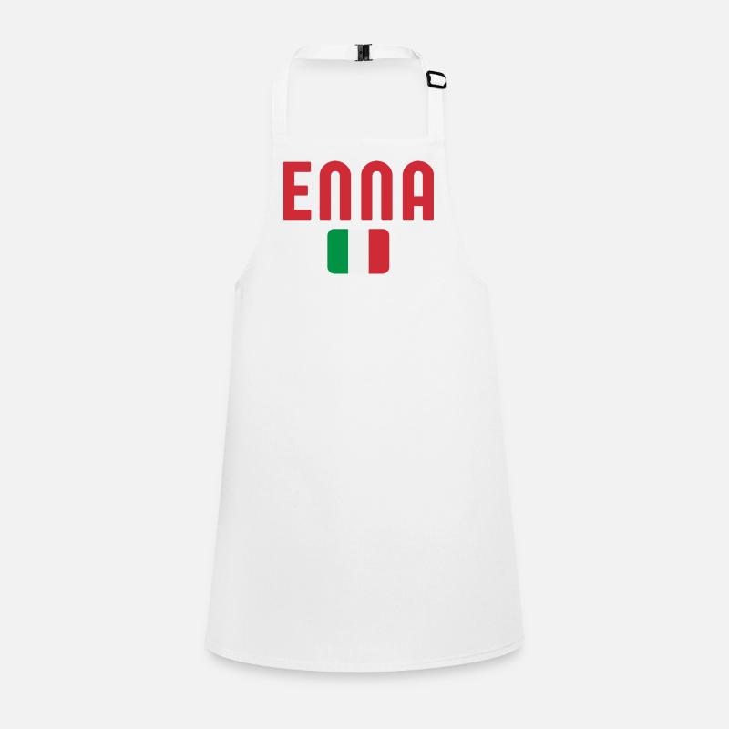 Enna Italienische Flagge Schürze für Kinder