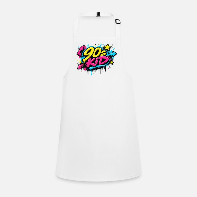 90s Kid Graffiti Burst Children's Apron