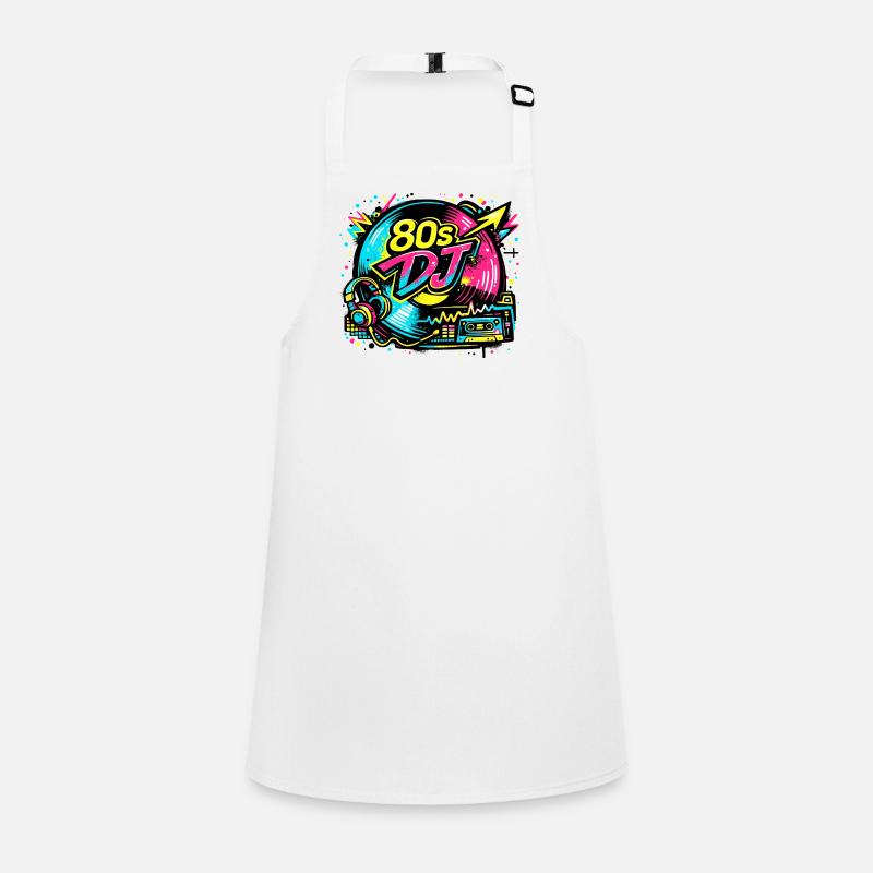 80s DJ Neon Vibe Children's Apron