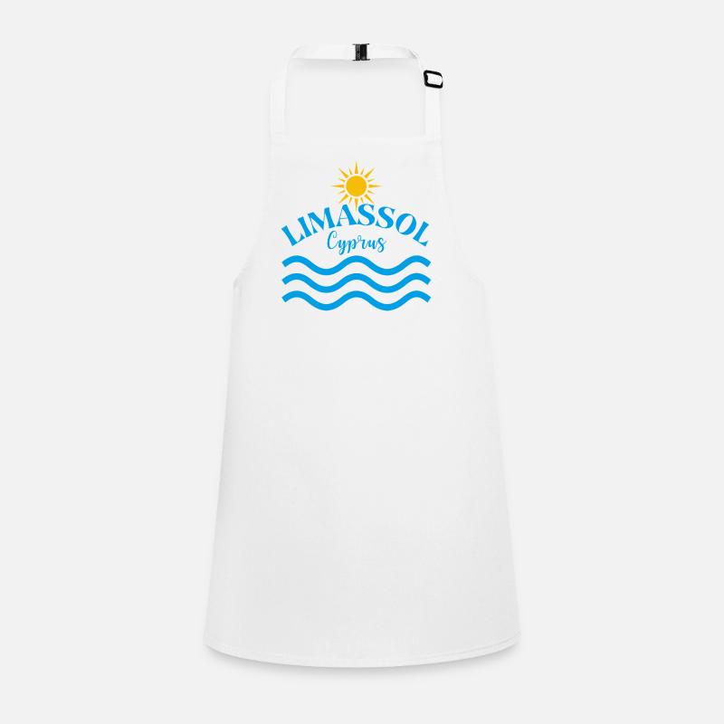 Limassol Cyprus Sun Waves Children's Apron