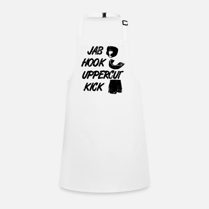 Kickboxer Techniques Children's Apron