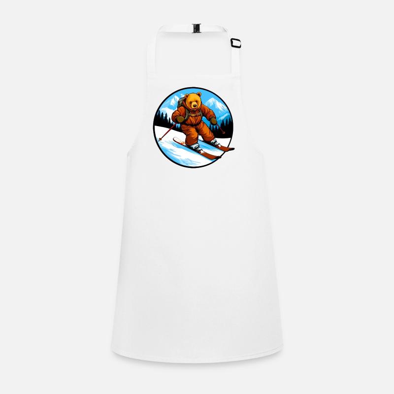 Ski Bär Schürze für Kinder