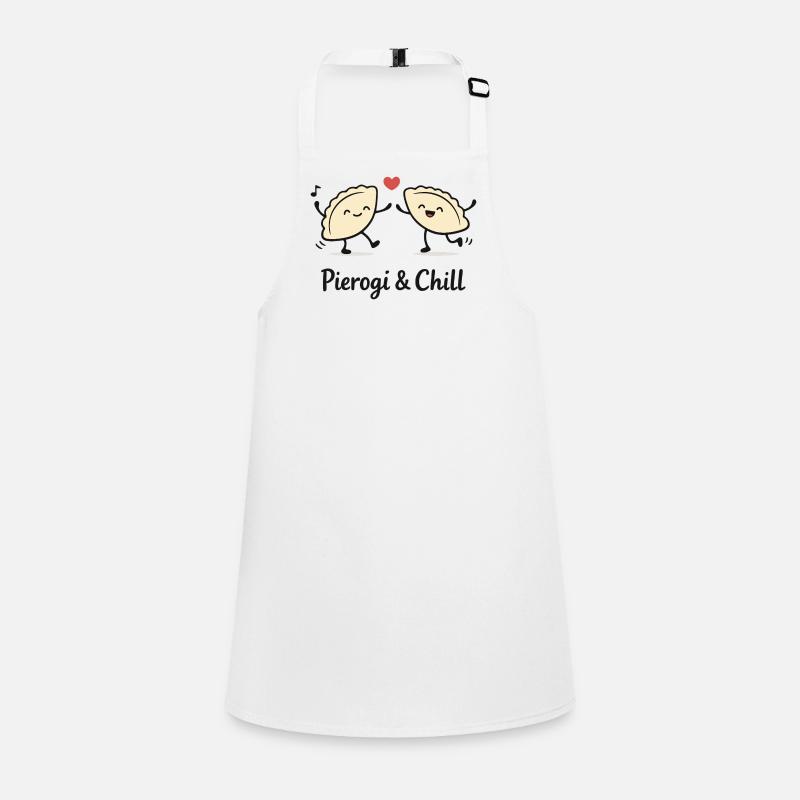 Pierogi & Chill: Funny Dancing Pierogies Polska Children's Apron