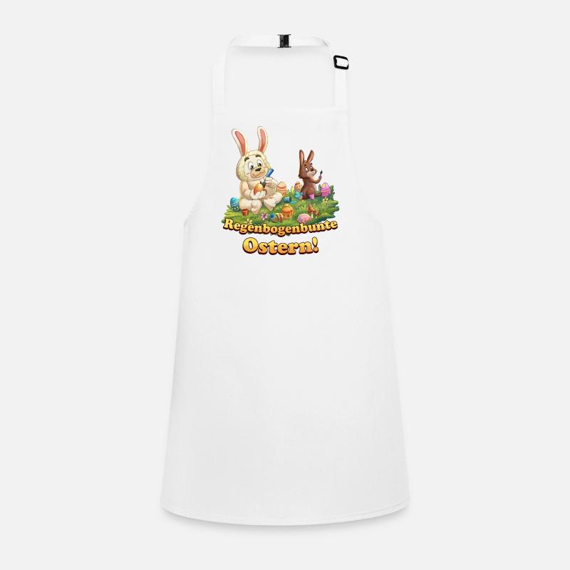 Siggi und der Zauberwald - Ostern Eier bemalen Schürze für Kinder