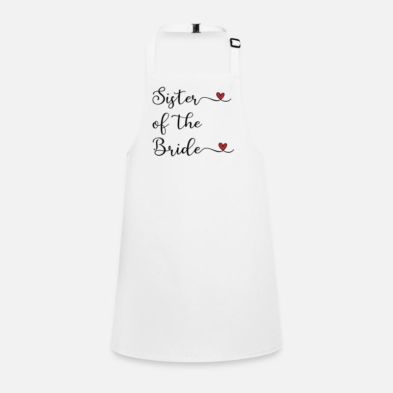 Sœur de la mariée Tablier Enfant