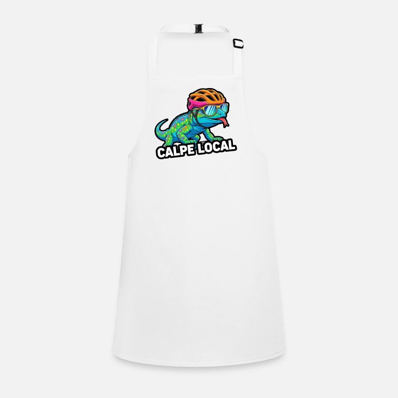 Calpe Local Cycling Lizard Children's Apron