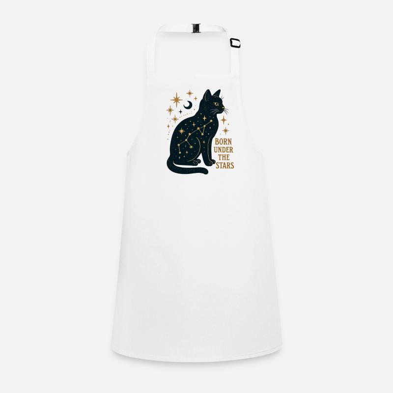 Star Cat Constellation Children's Apron