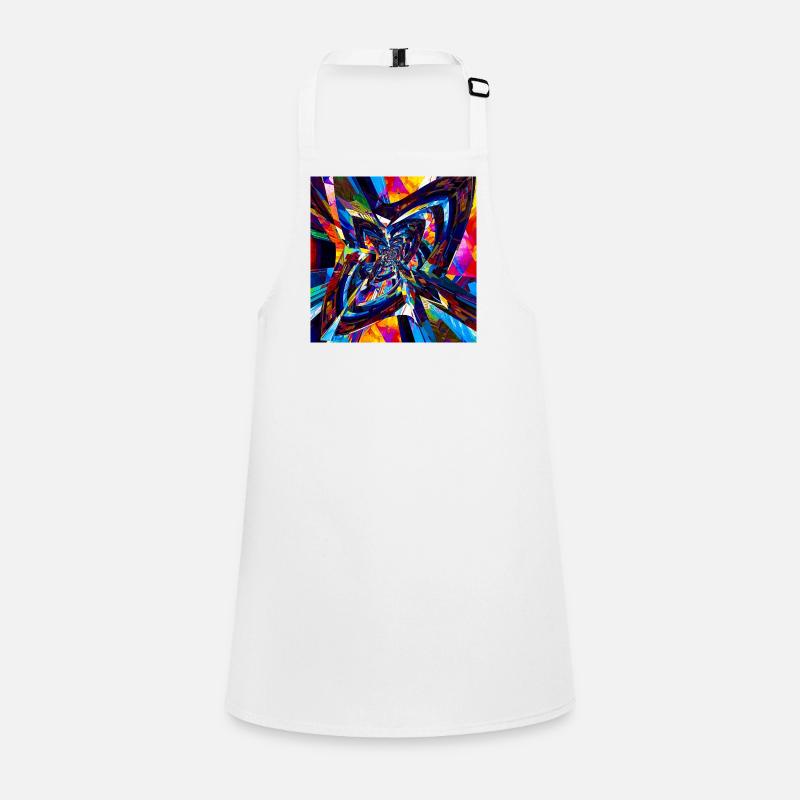 Kaleidoscopic Vortex Children's Apron
