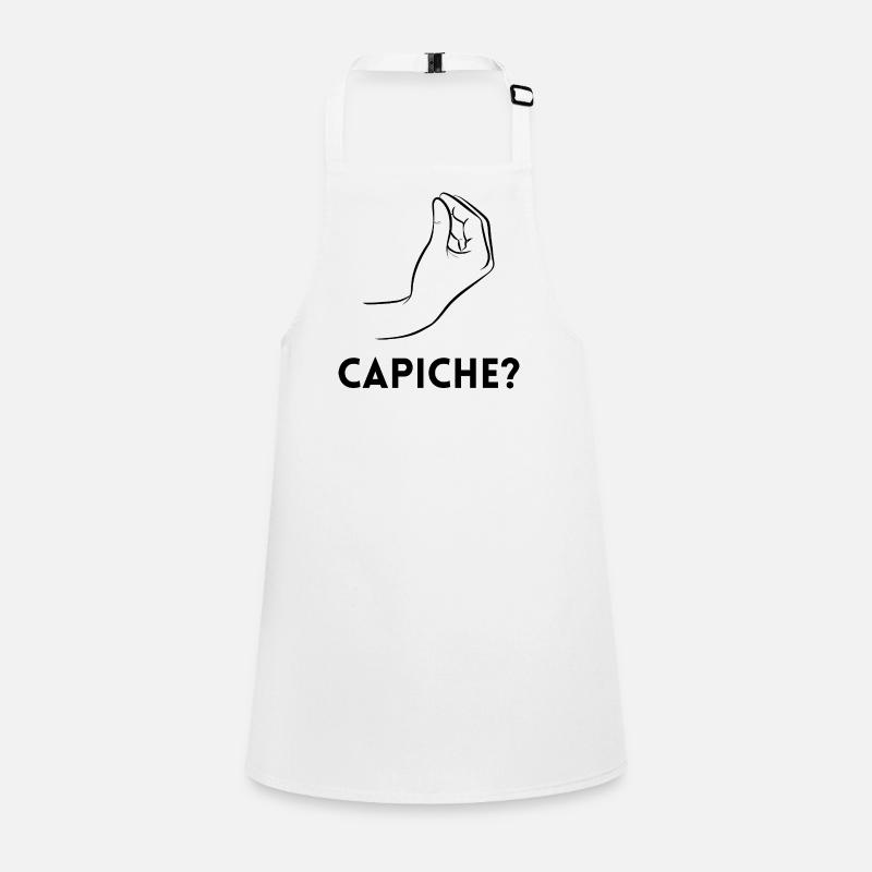 Capiche – Verstehst du? Schürze für Kinder